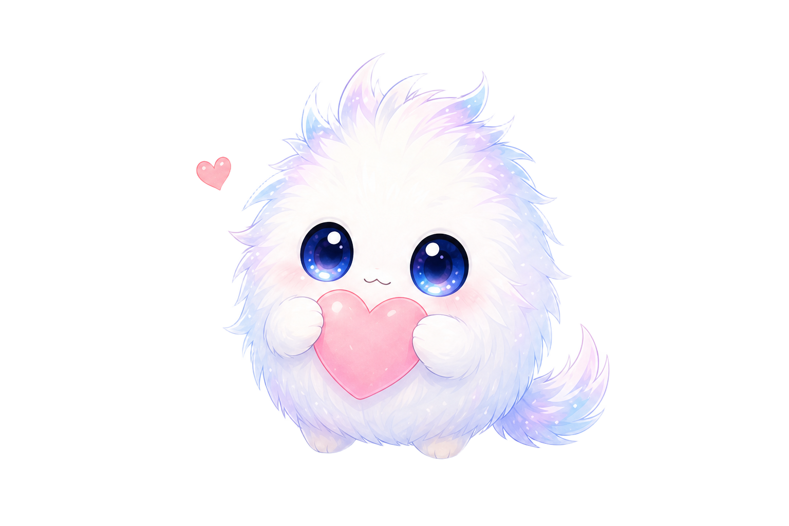 JALAB mascot holding a heart