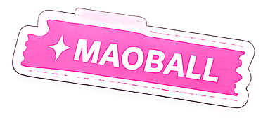 Maoball sticker
